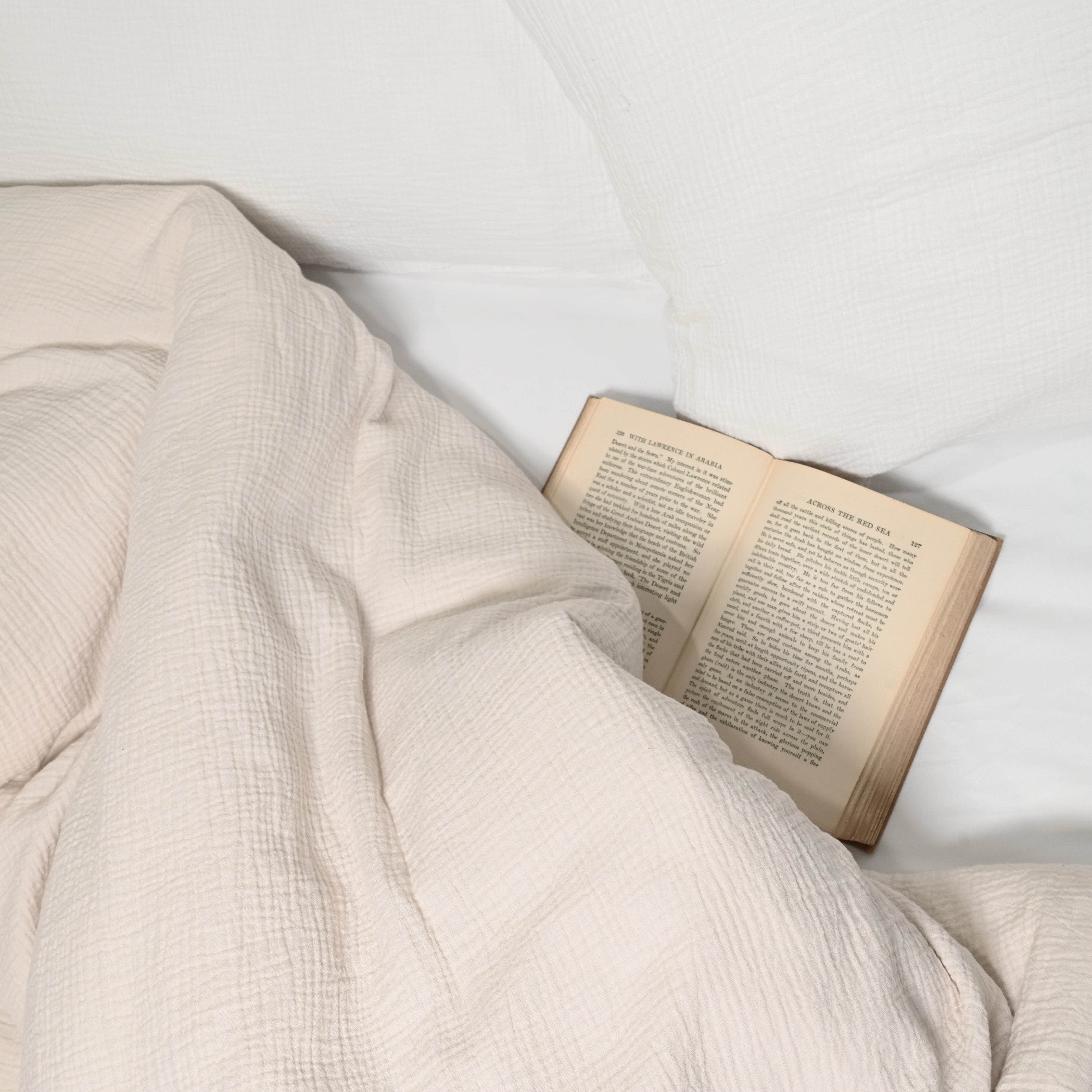 gauze duvet cover