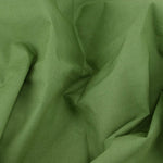 Organic Percale Green Duvet Cover Close Up