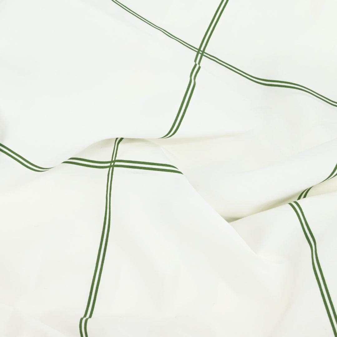 Organic Percale Leaf Frame Swatch