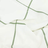 Organic Percale Leaf Frame Swatch