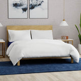 Organic Percale Strips Duvet Cover