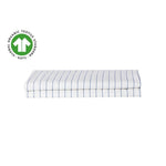 Two Navy Strip pillowcases