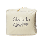 Down Alternative Duvet Blanket in Skylark + Owl casing