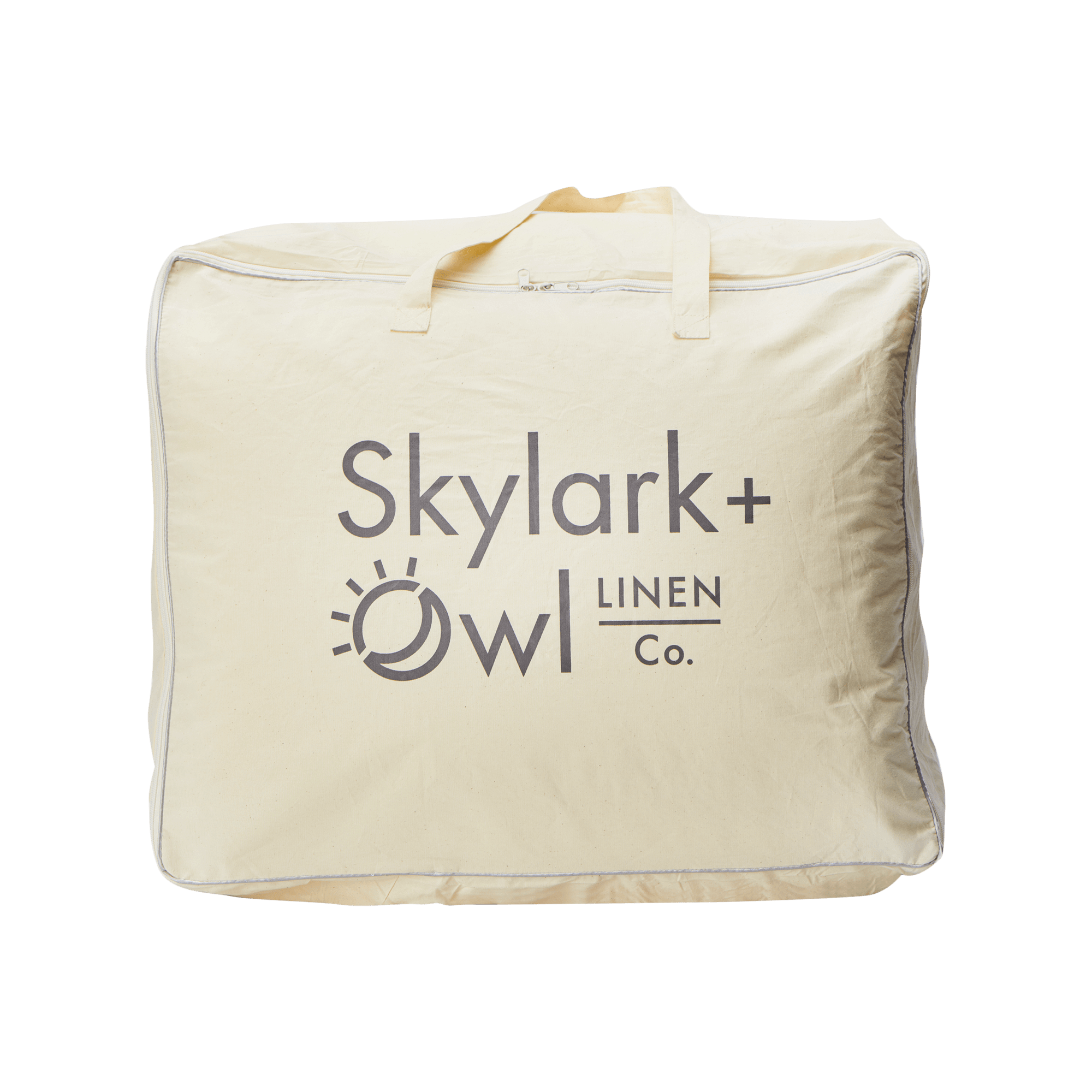 Down Alternative Duvet Blanket in Skylark + Owl casing