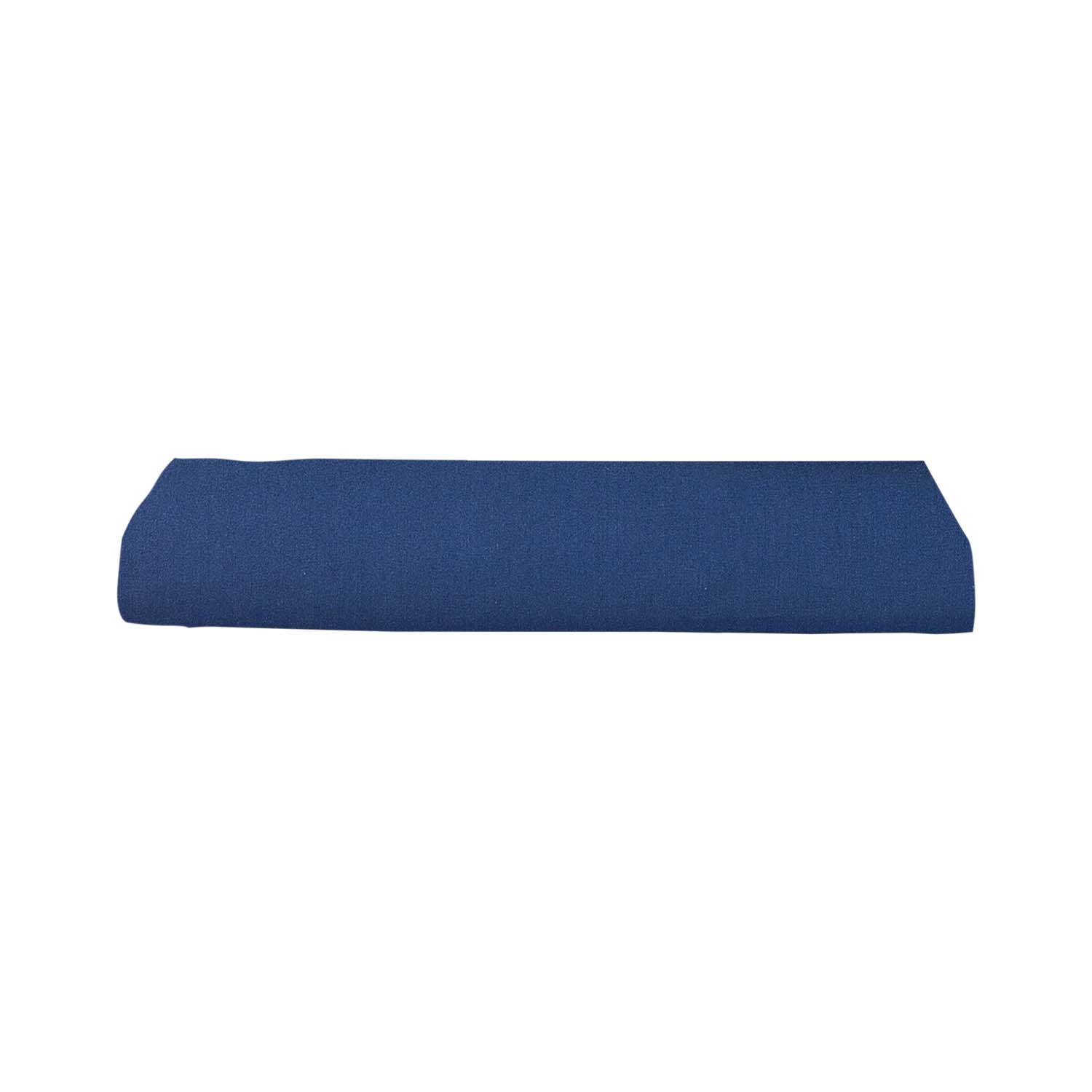 Navy Essential Collection Percale Cotton Fitted Sheet