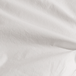 Washed Percale Duvet cover in white | Skylark+Owl Linen Co.