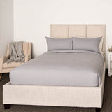 Organic Flannel Sheet Set Grey