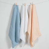 Hanging Blue Mist pillowcase Hanging White pillowcase Hanging Pearl pillowcase