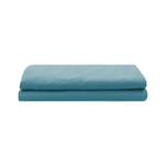 Washed Percale Pillowcases Blue Canada