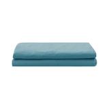 Washed Percale Pillowcases Blue Canada