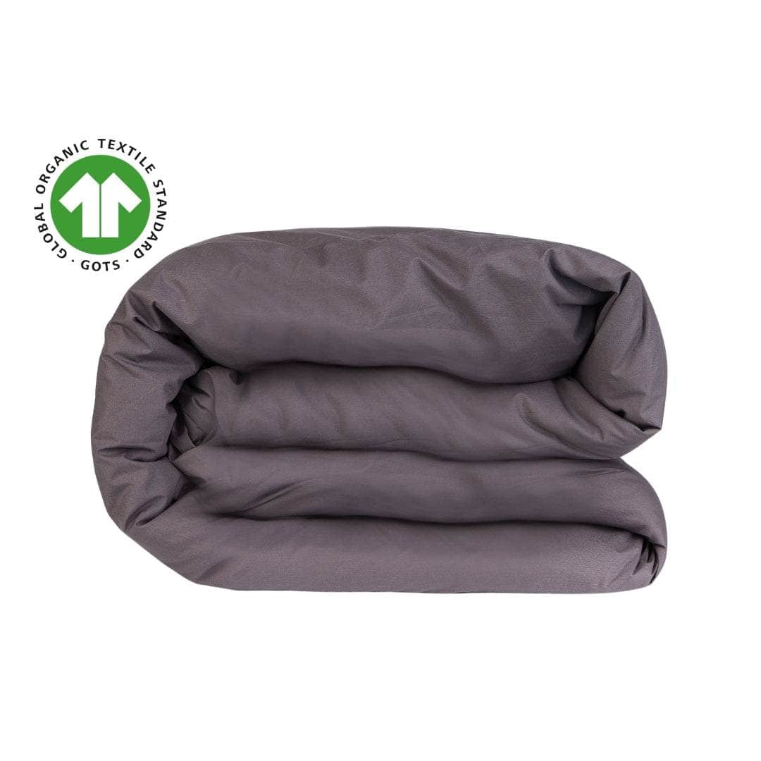 Essential Organic Percale Collection Duvet Cover