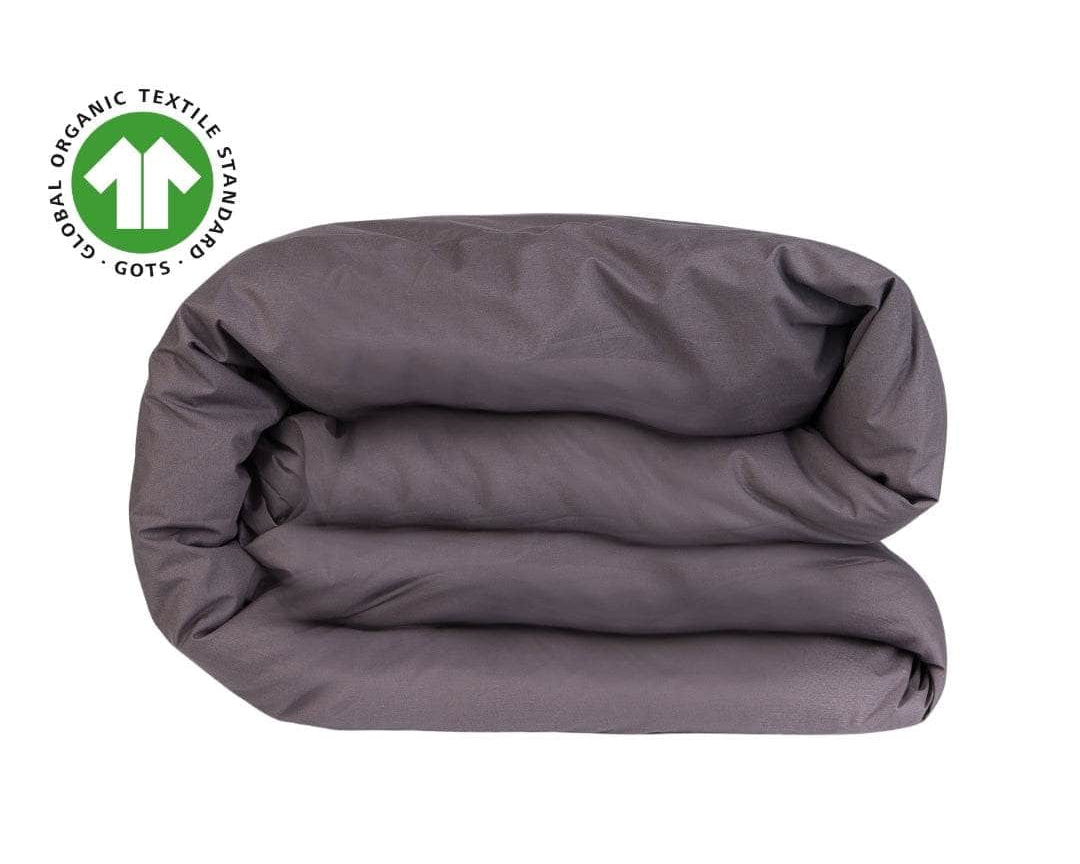 Essential Organic Percale Collection Duvet Cover