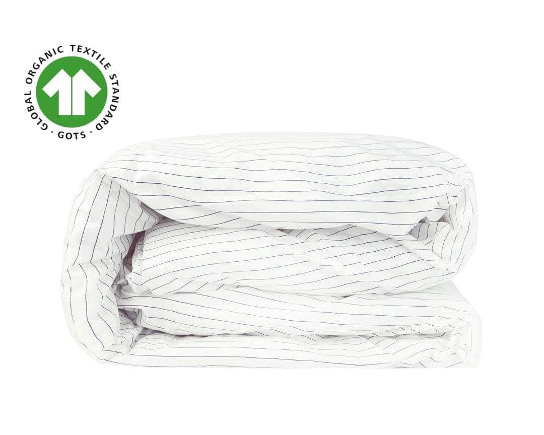 Essential Organic Percale Collection Duvet Cover