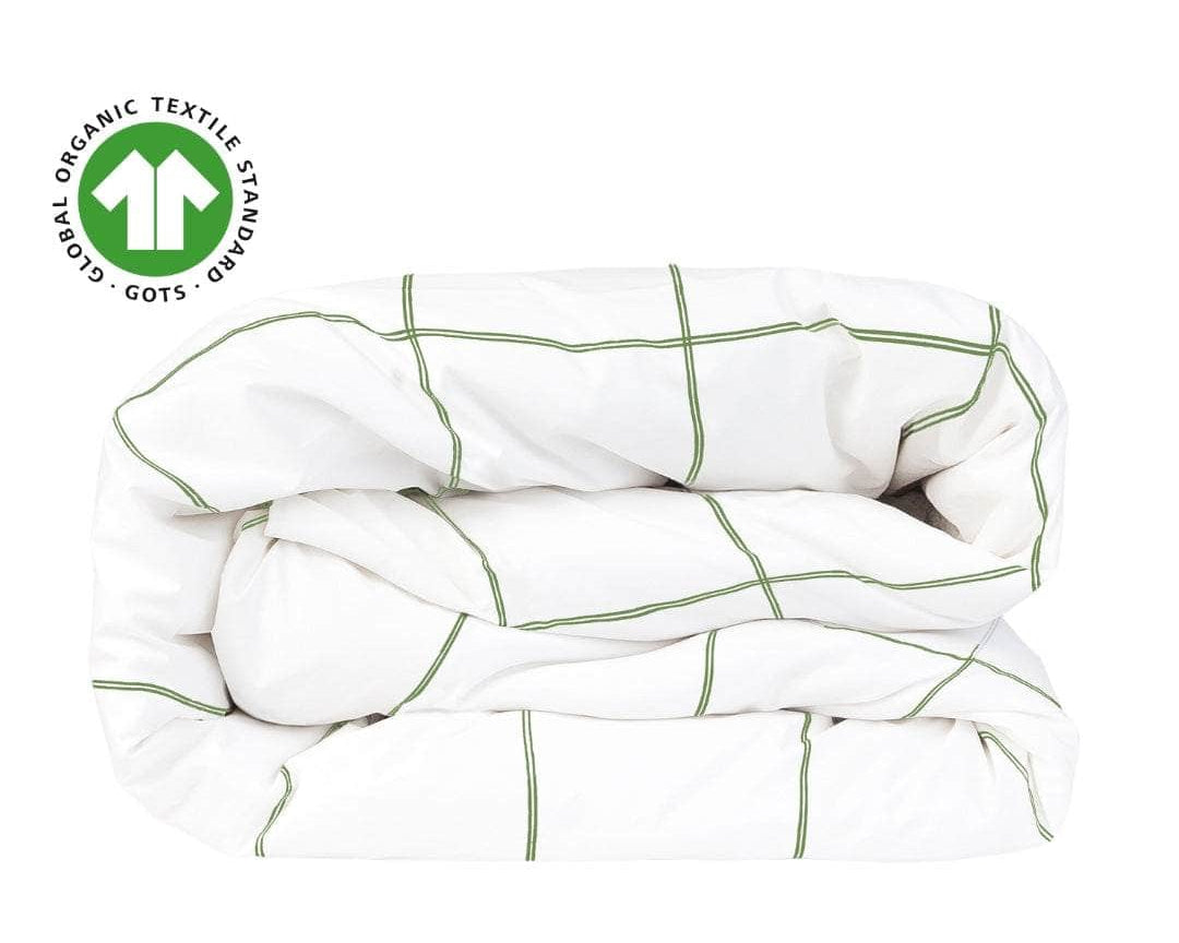 Essential Organic Percale Collection Duvet Cover