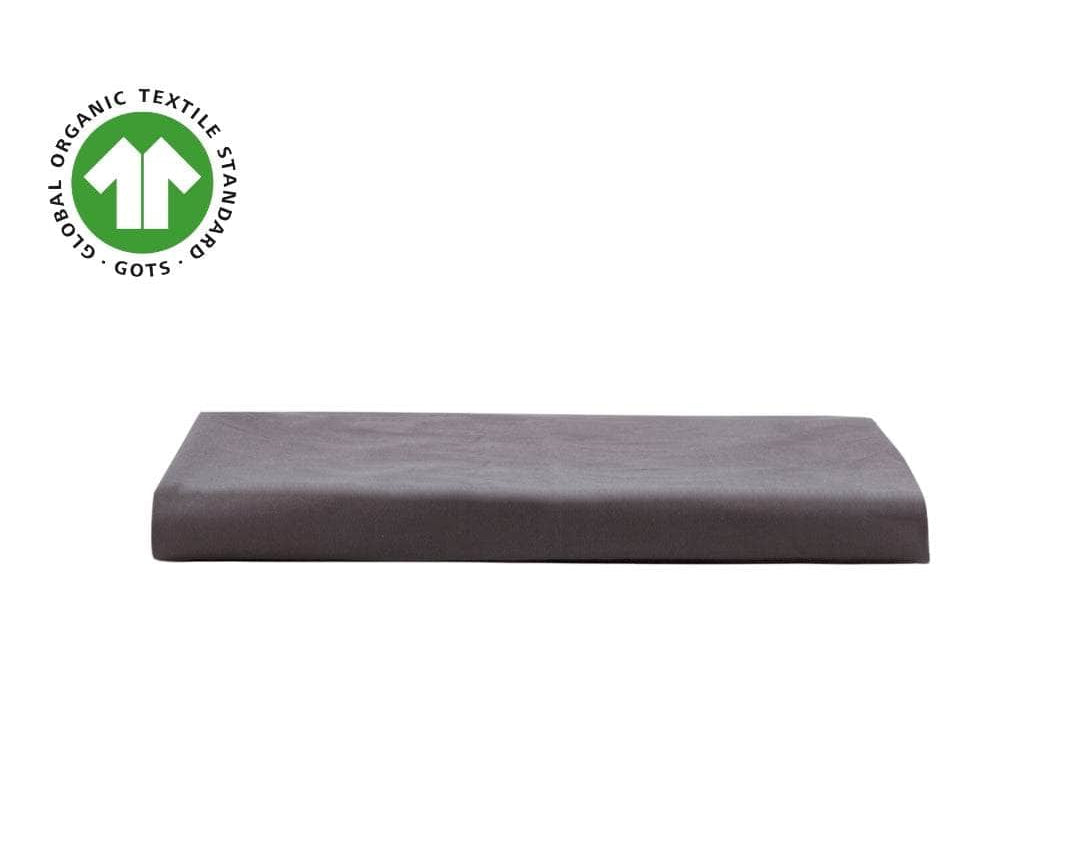 Essential Organic Percale Collection Fitted Sheet
