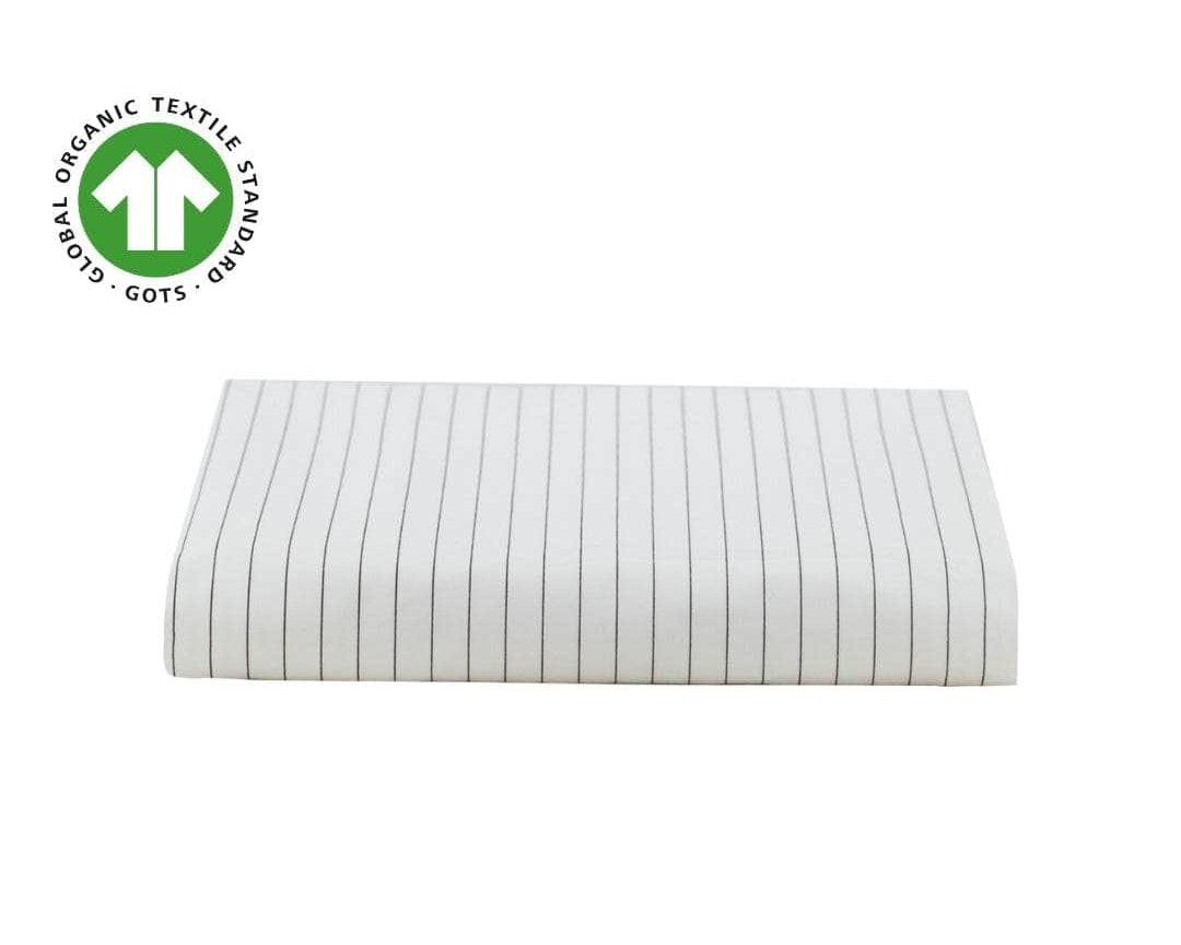 Essential Organic Percale Collection Fitted Sheet