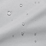 Close-up image of Cooling Mattress Protector fabric with water droplets on top demonstrating its moisture-wicking properties