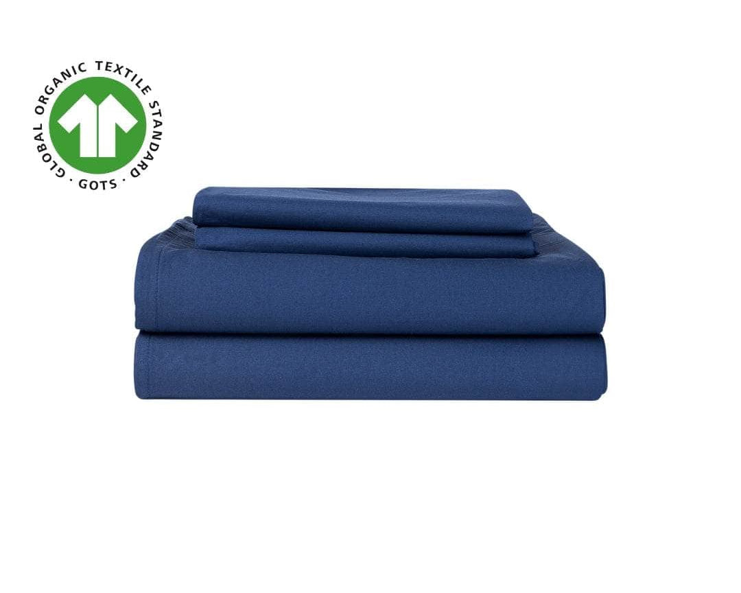 Essential Organic Percale Collection Sheet Set