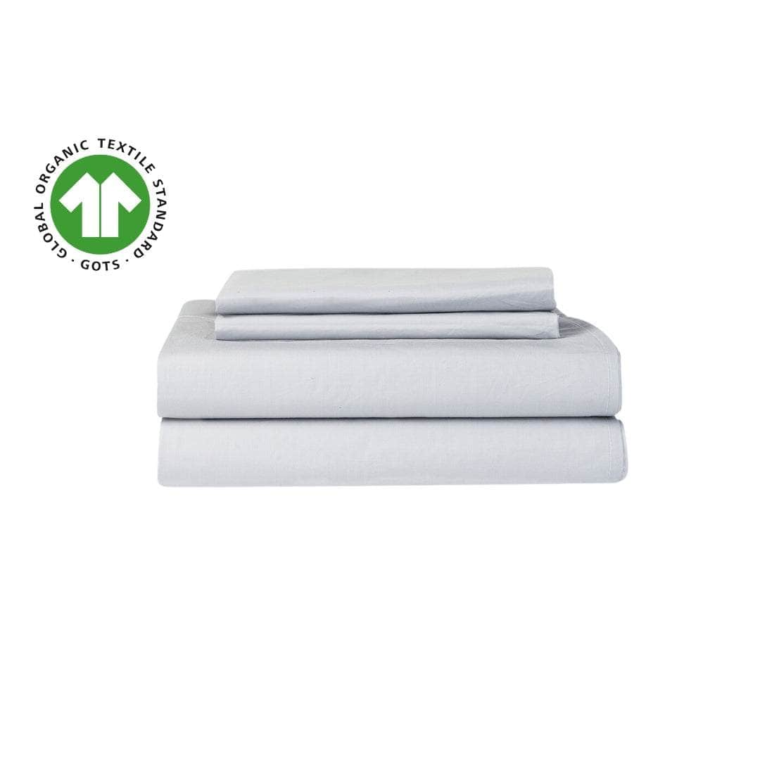 Essential Organic Percale Collection Sheet Set