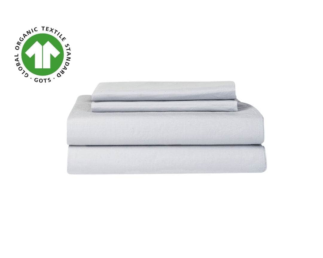 Essential Organic Percale Collection Sheet Set