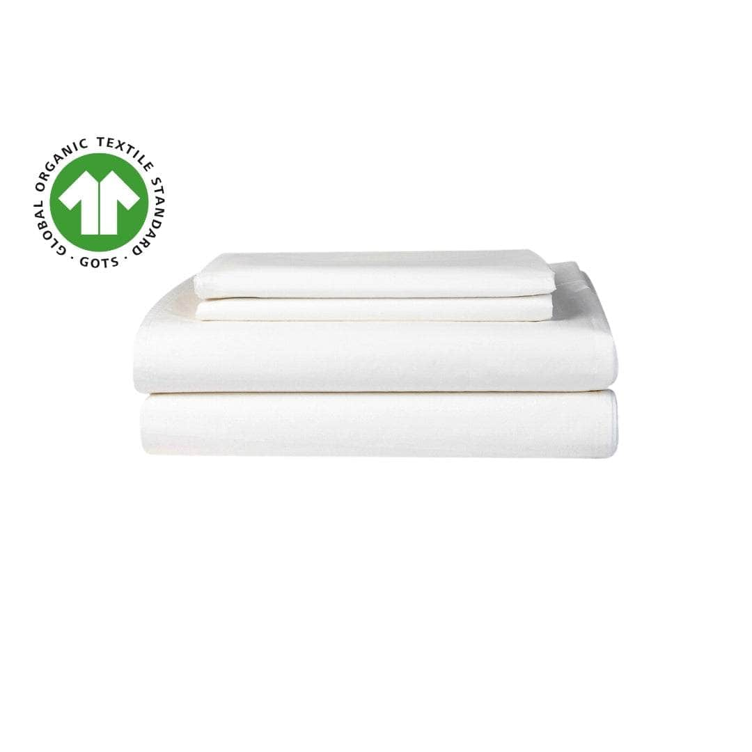 Essential Organic Percale Collection Sheet Set