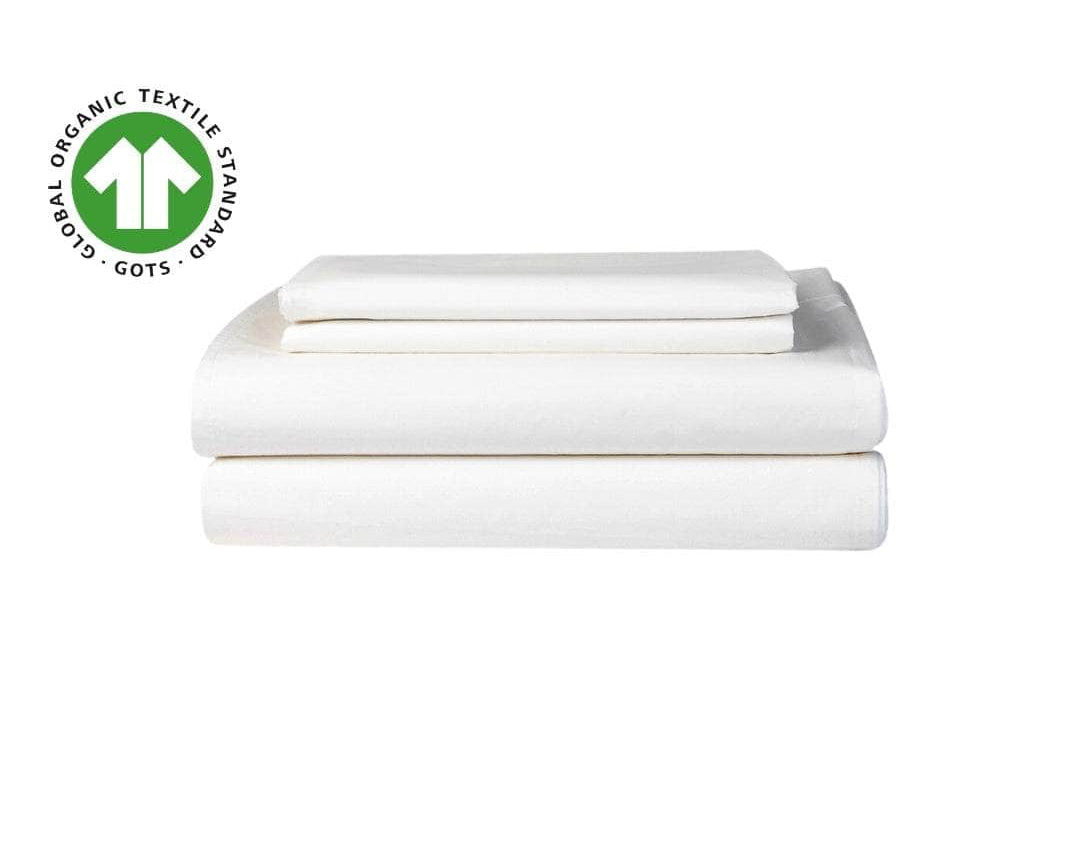 Essential Organic Percale Collection Sheet Set
