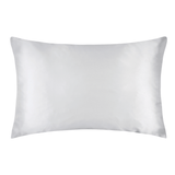 Silver Grey Silk Pillowcase  | Skylark+Owl Linen Co.