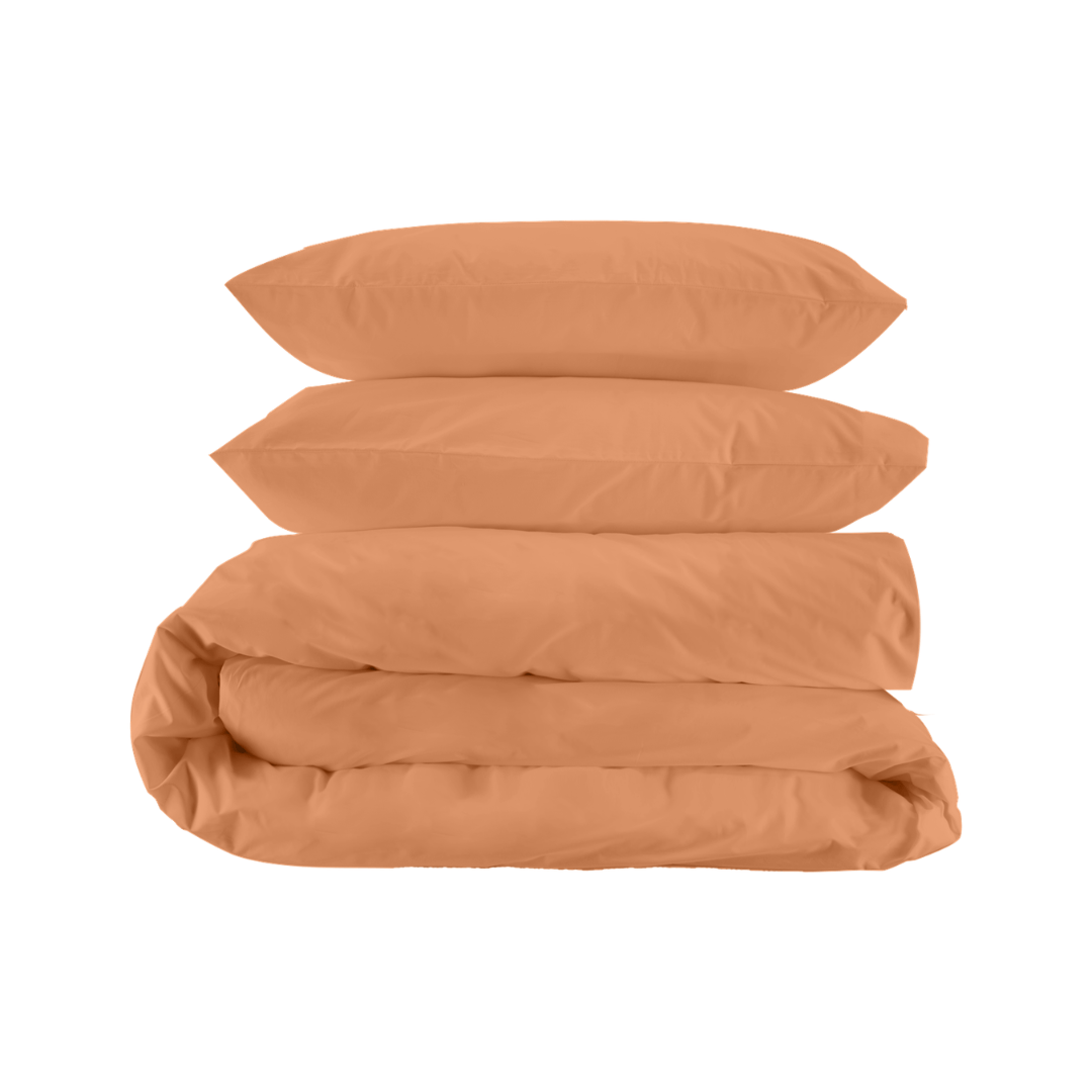 Washed Percale Duvet Cover Set