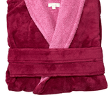 Red Velour Bathrobe Canada