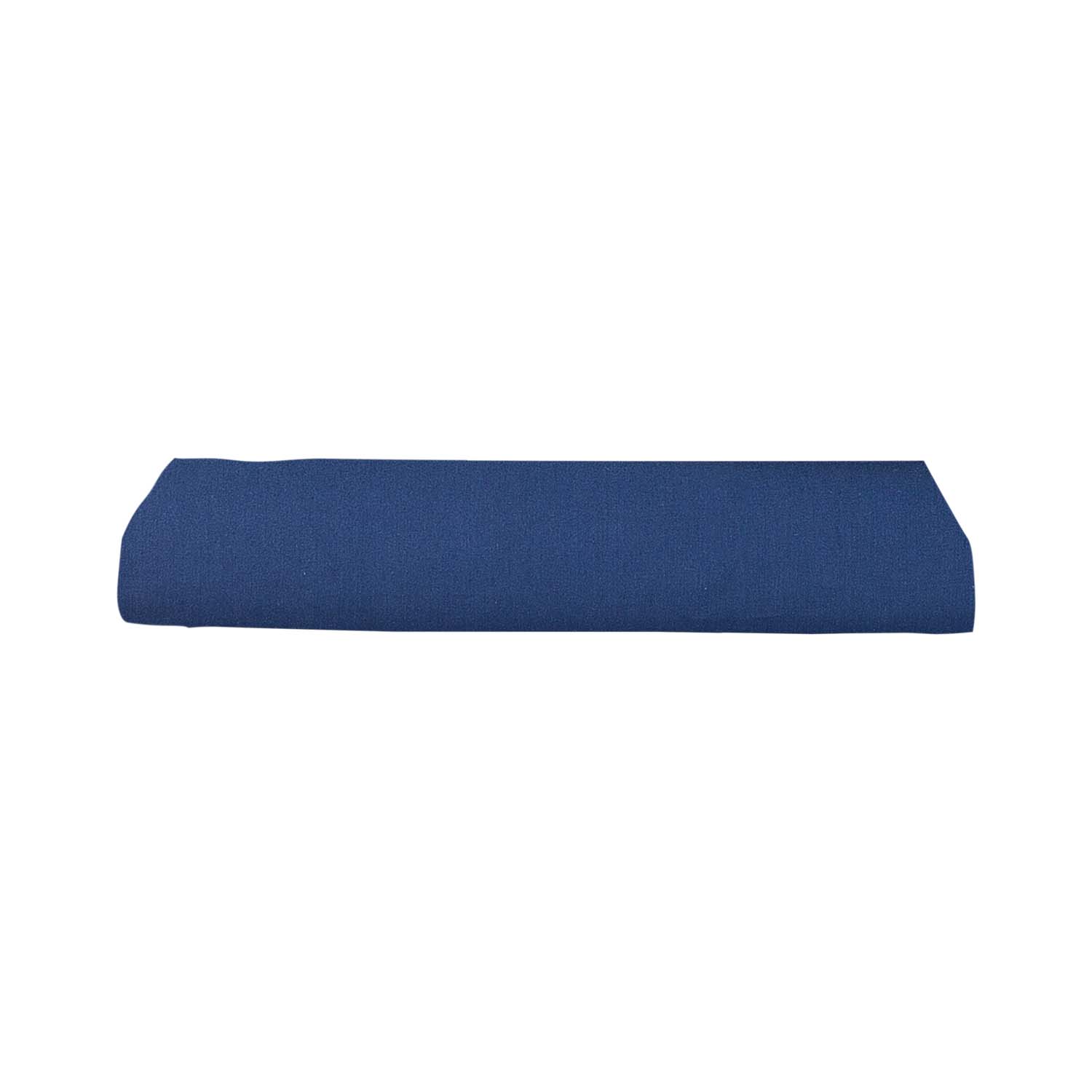 Navy Essential Collection Percale Cotton Fitted Sheet 