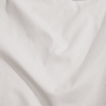 Close Up Washed Sateen Duvet Cover | White | Skylark+Owl Linen Co.