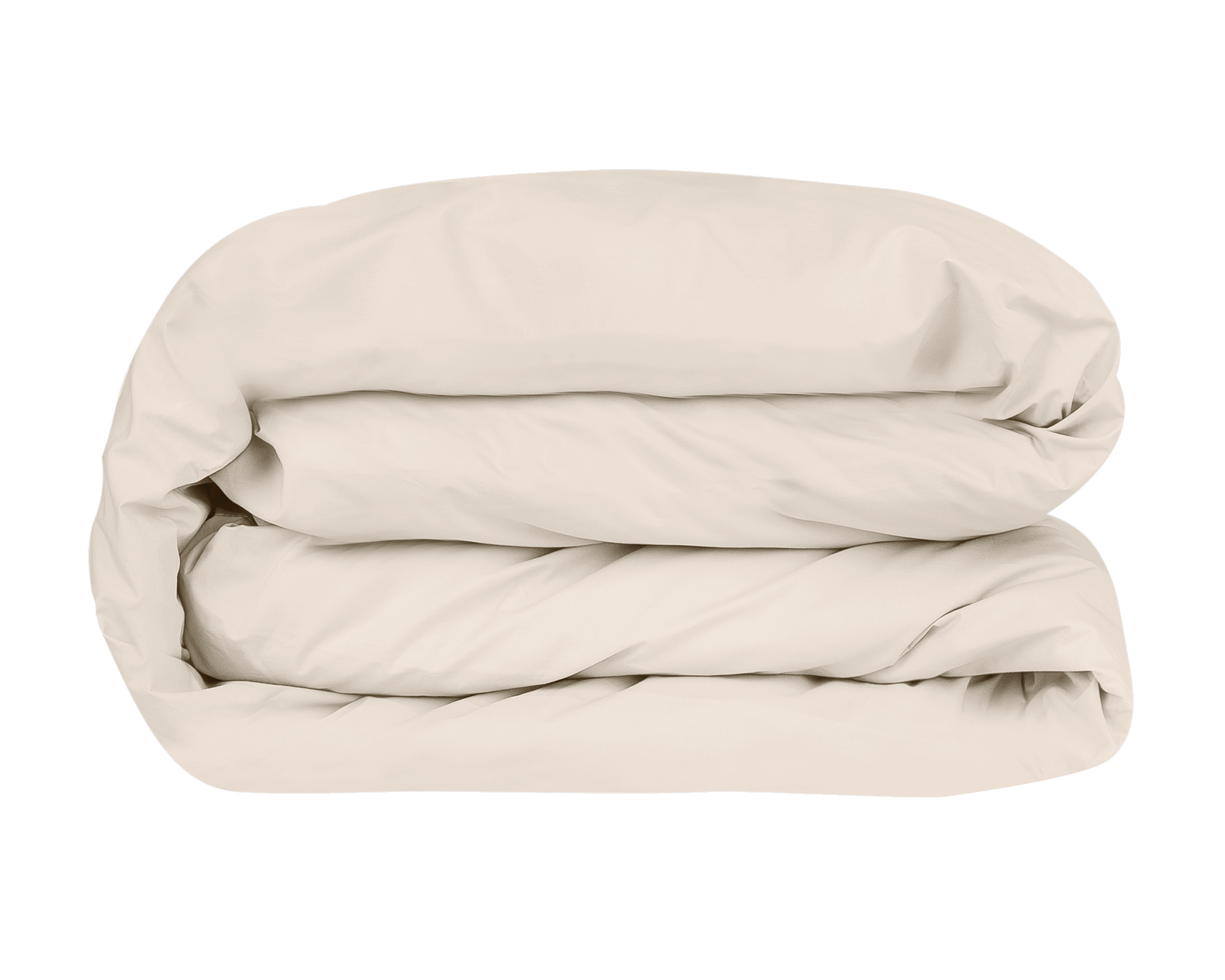 Organic Percale Cream Duvet Cover Canada