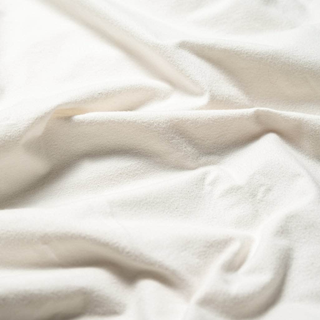 Close Up Organic Flannel Sheets
