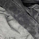 Terry Cotton Grey Velour Bathrobe Canada