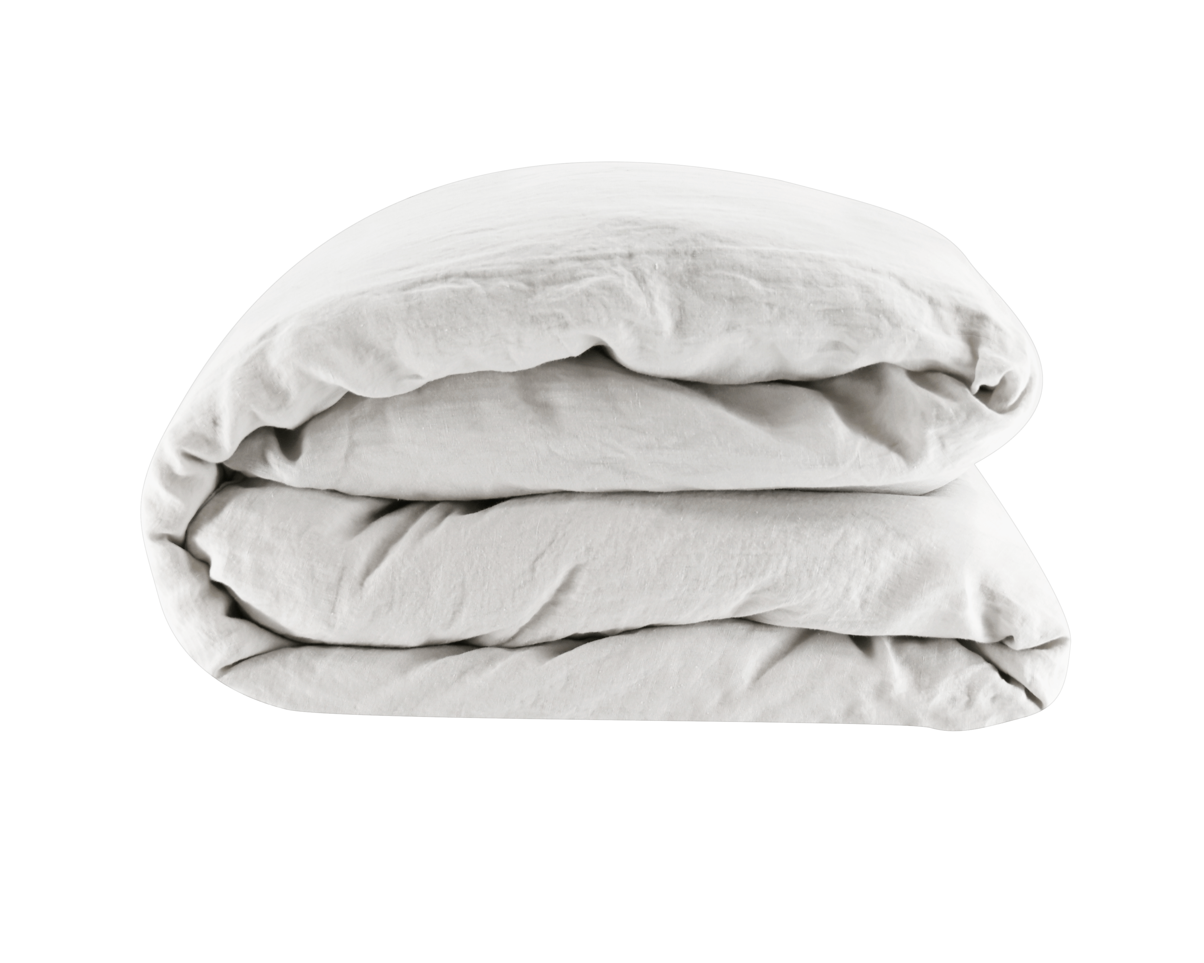 Linen Duvet Cover in White