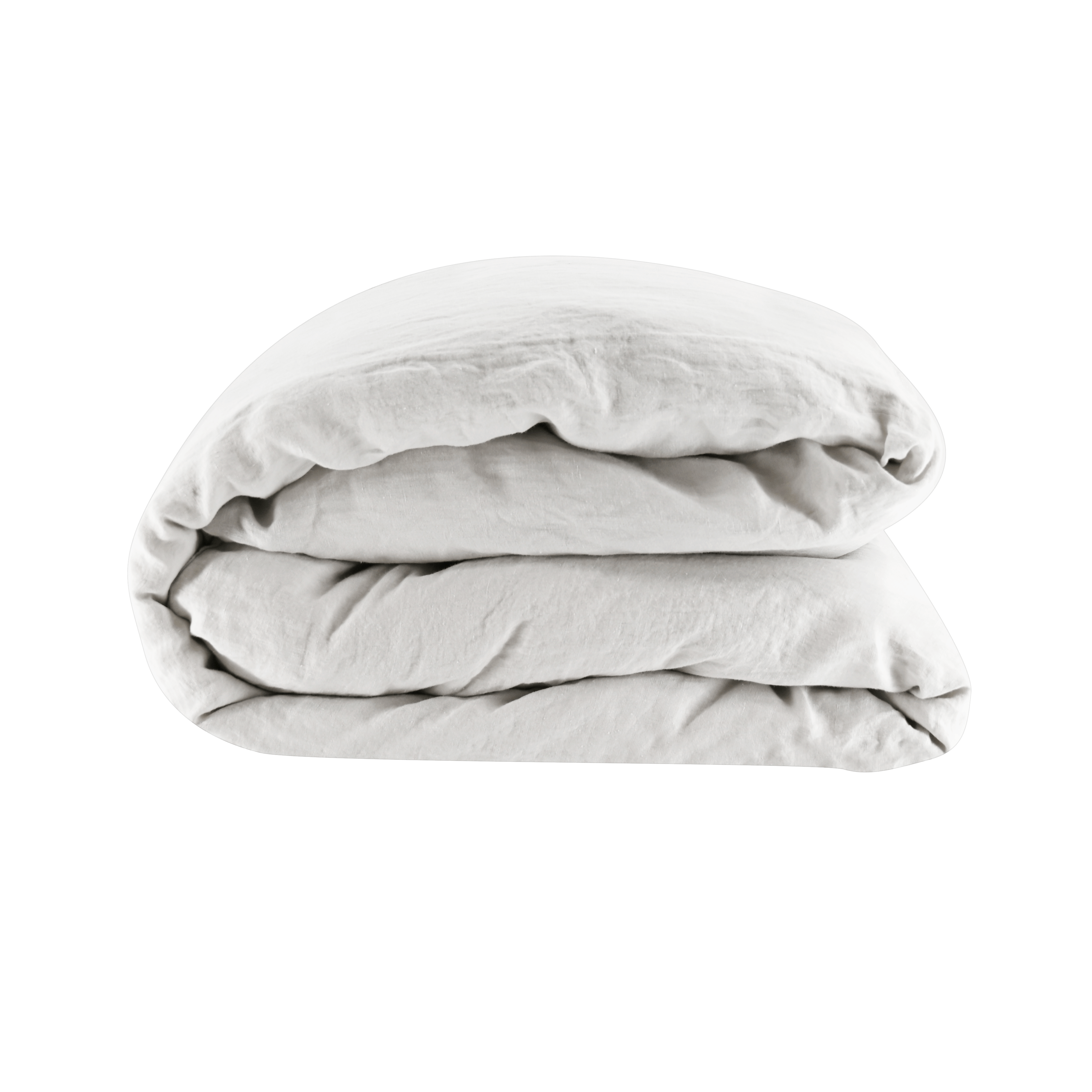 Linen Duvet Cover in White