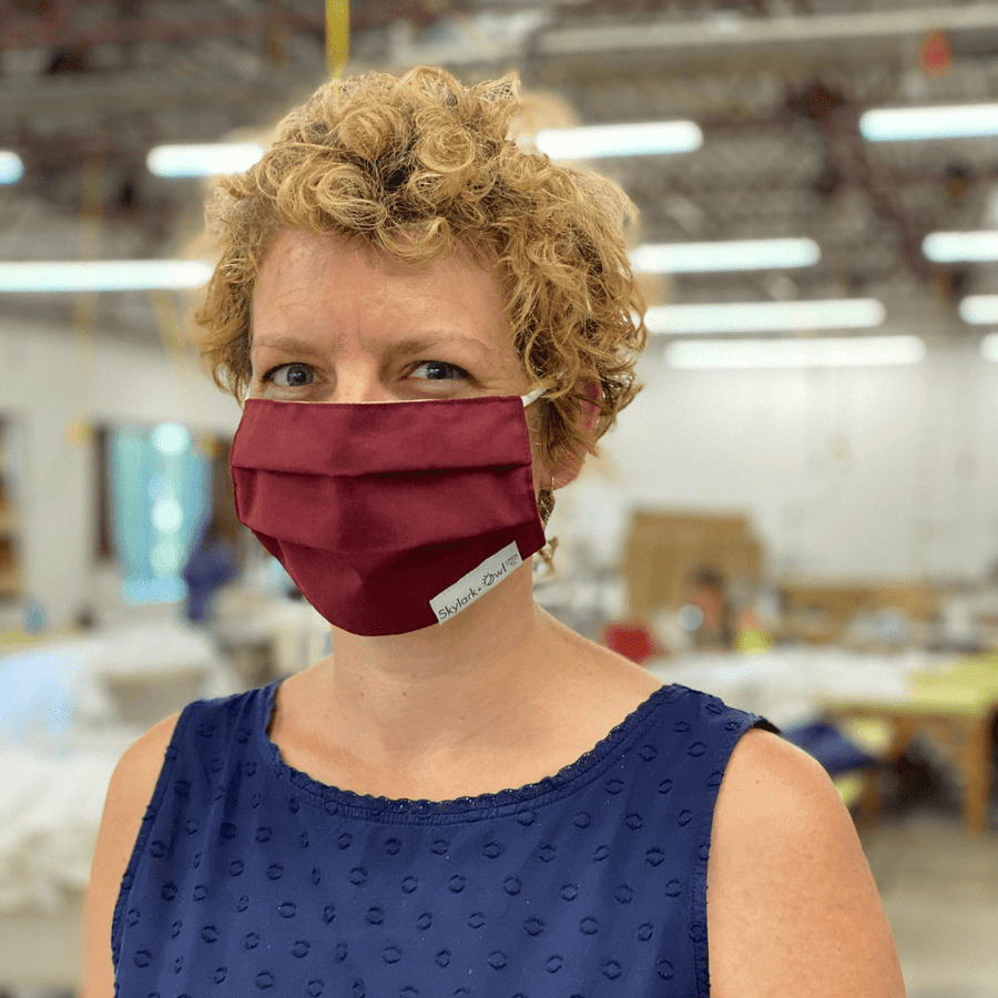 Fabric Face Masks | Autumn | Skylark+Owl Linen Co.