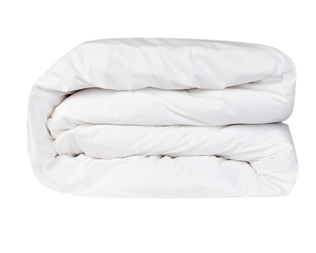 White Essential Collection Percale Duvet Cover