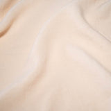 Close up of pearl linen sheet set