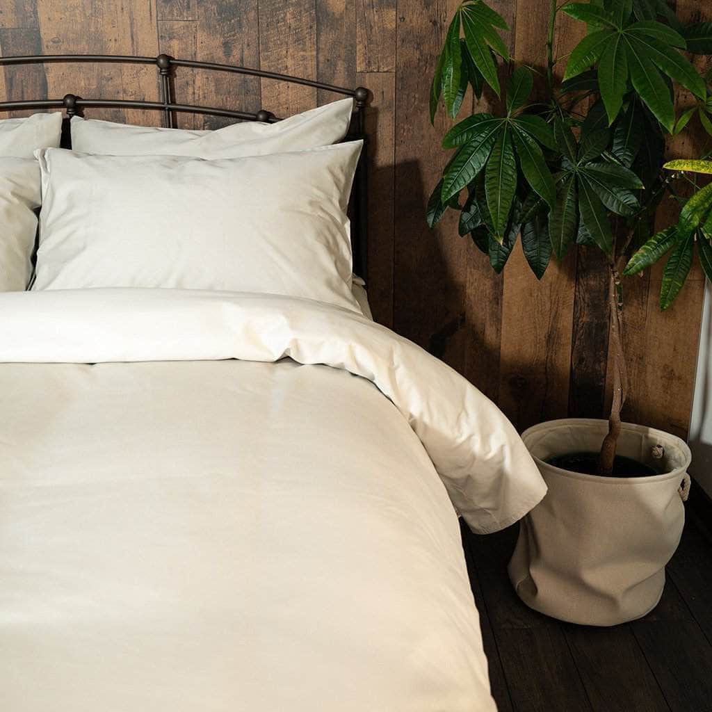 Sand Refined Sateen Sheet Set and Duvet Cover