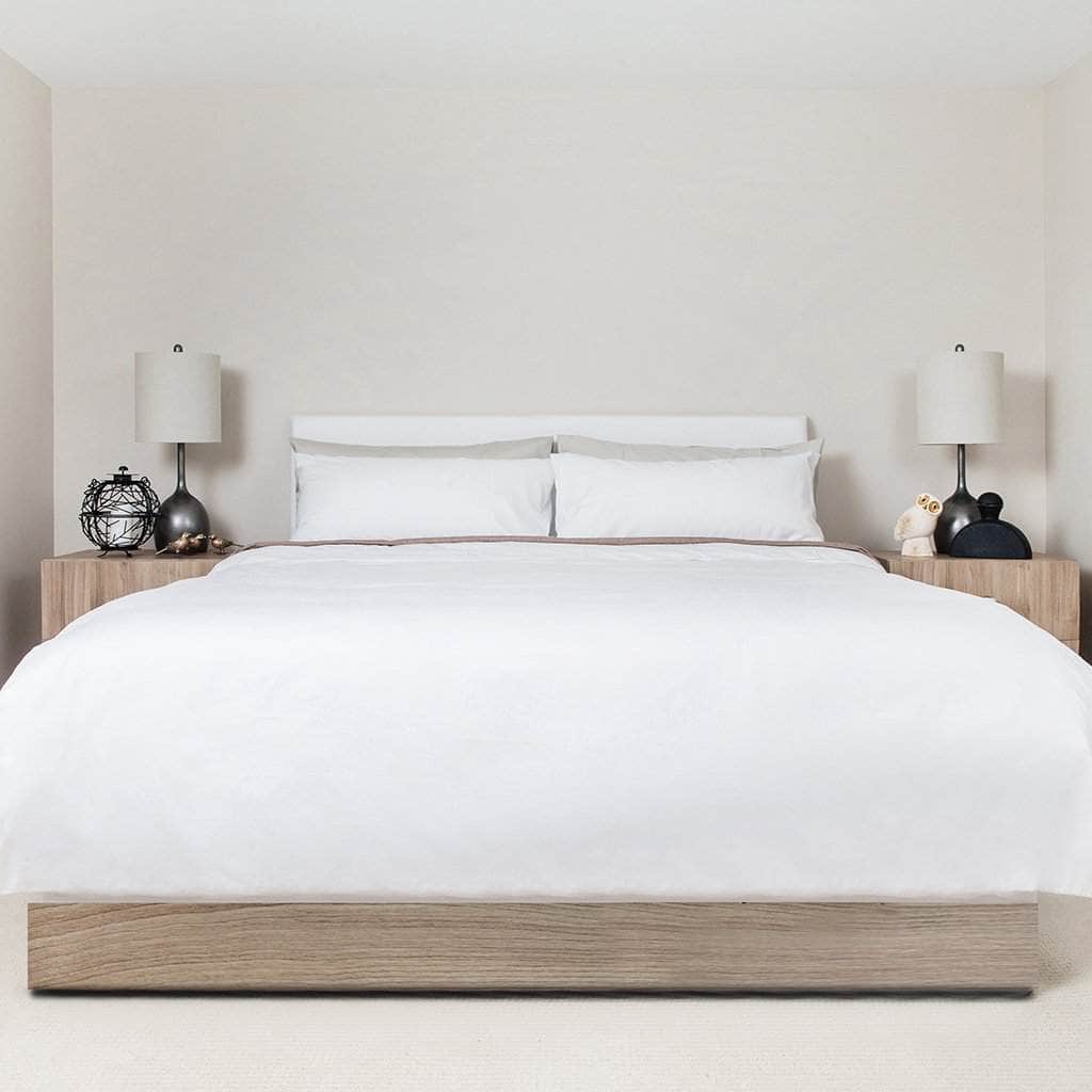 White Sateen Duvet Cover Canada Bedding