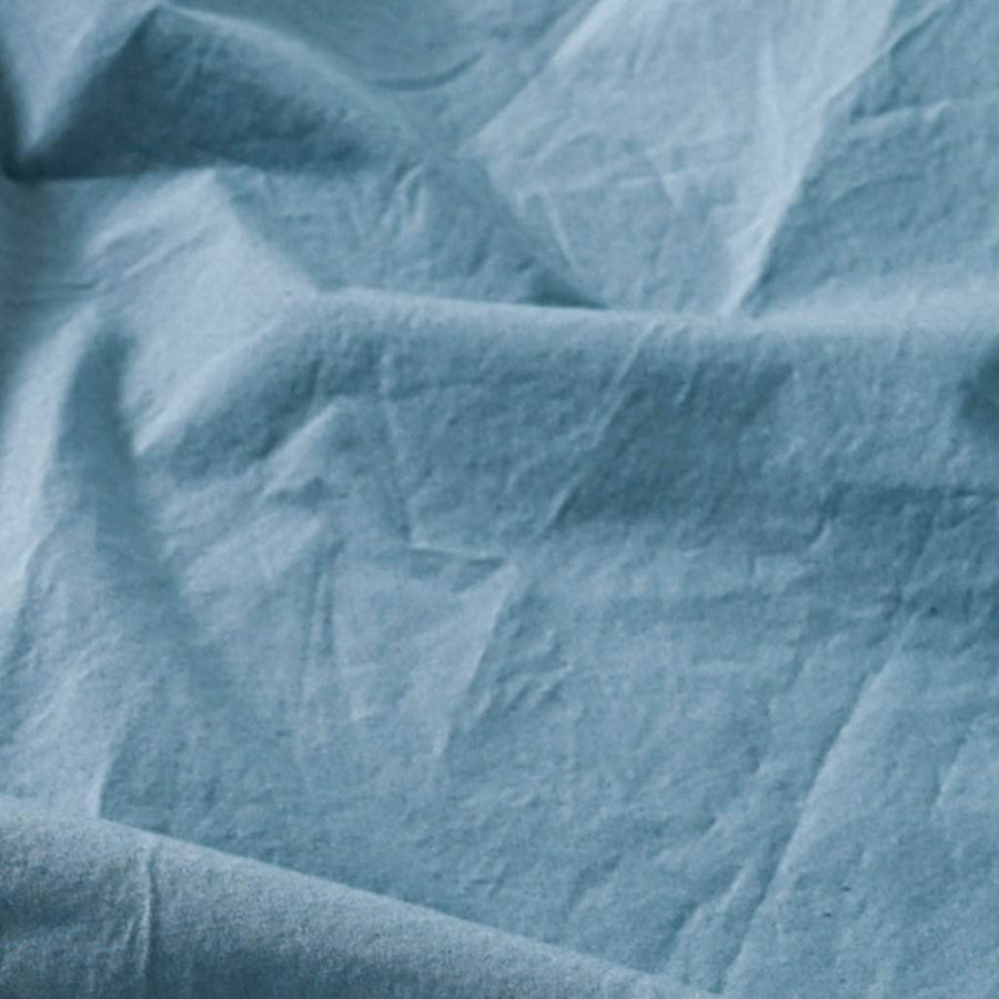 Washed Percale Pillowcases | Baltic Sea | Skylark+Owl Linen Co.