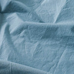 Washed Percale Duvet Cover | Baltic Sea | Skylark+Owl Linen Co.