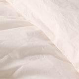 Close Up Washed Percale Sheet Set Coconut Cream Canada