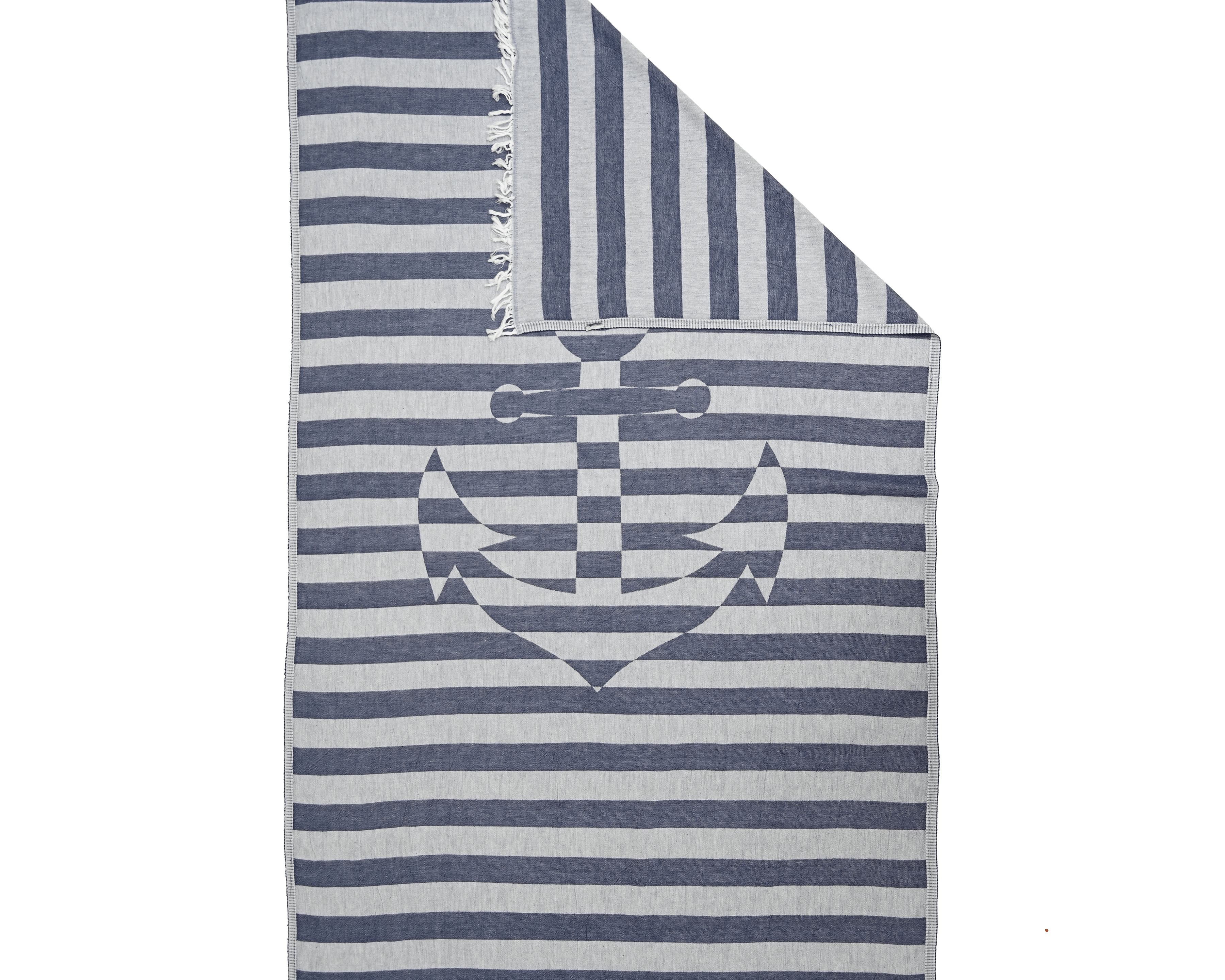 Anchor Nautical Pestemal Turkish Towel