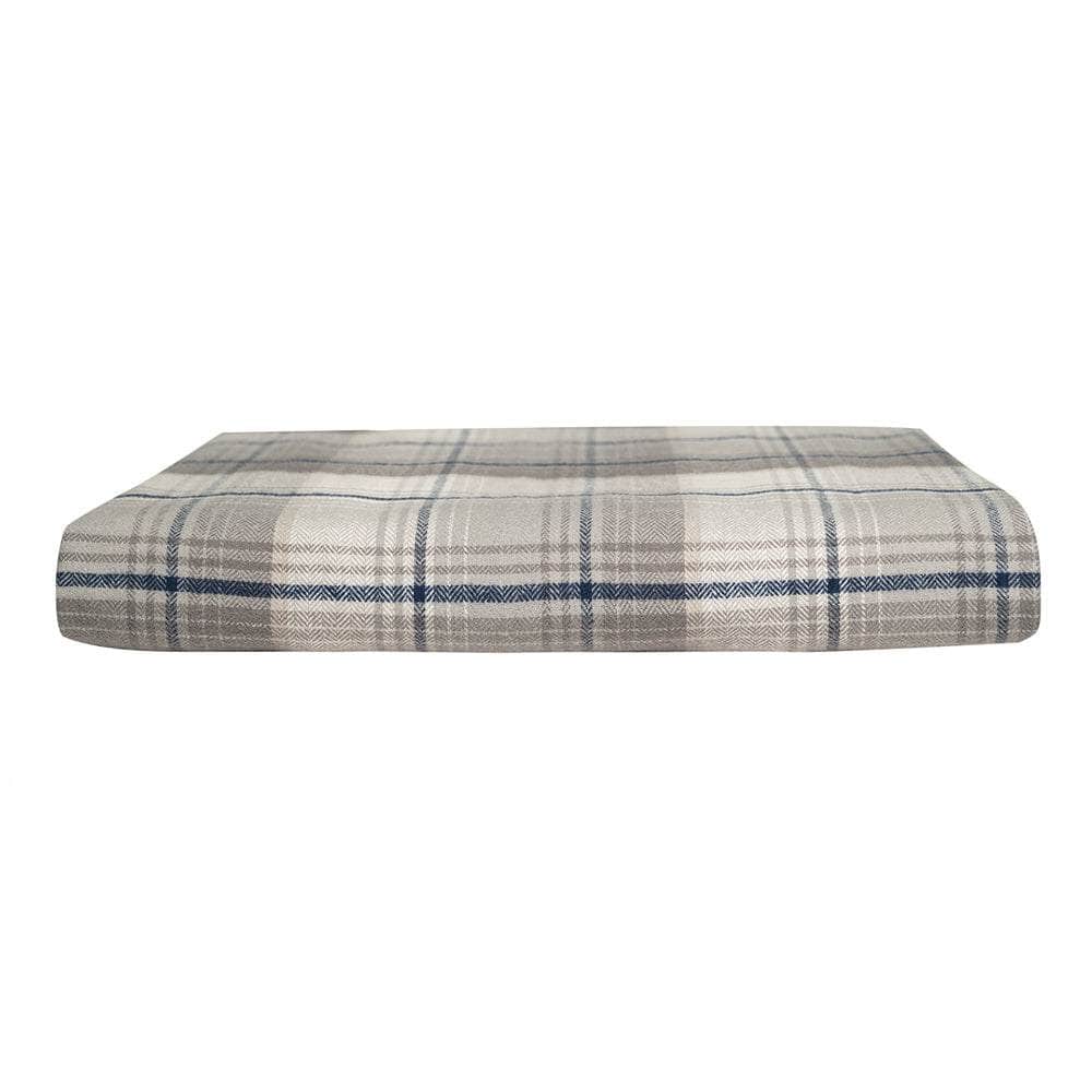 Plaid Organic Flannel Fitted Sheet