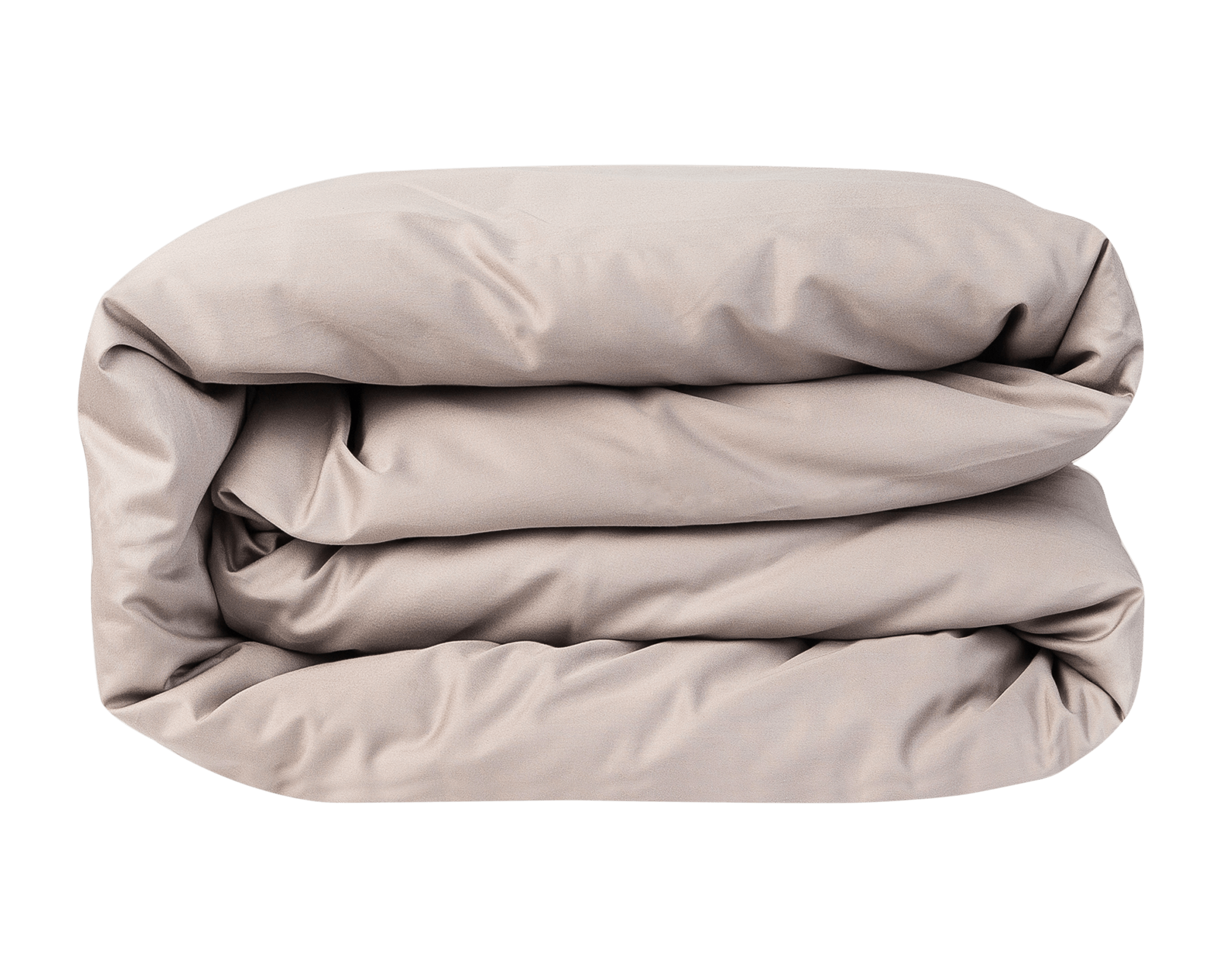 Sateen Duvet Cover Brown Canada