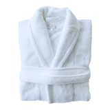 Terry Cotton White Velour Bathrobe Canada