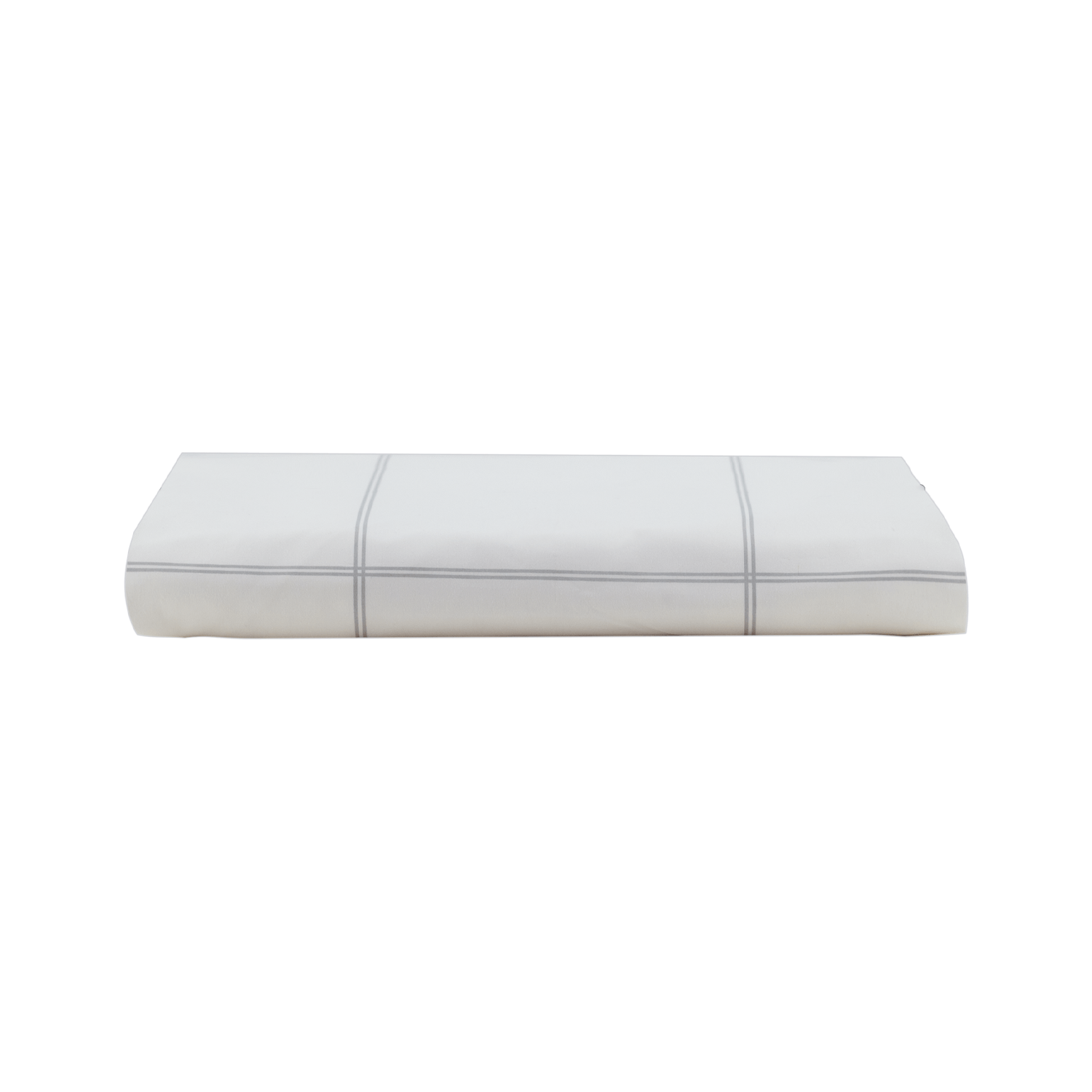 Light Grey Frame Essential Collection Percale Cotton Fitted Sheet 