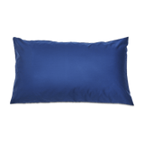 Pillow with Essential Collection Percale Pillowcase in Navy